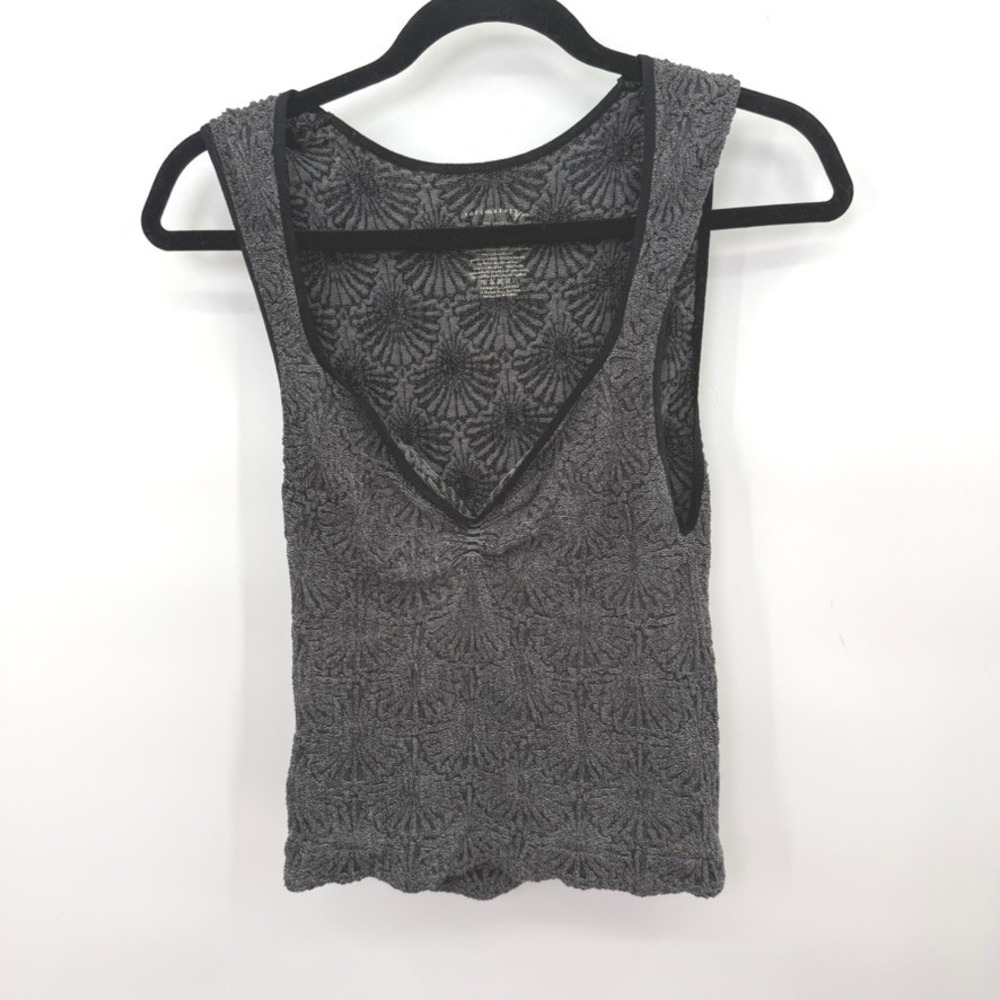 Intimately Free People Tank Top Women L Textured Boho Indie Layering Coquette